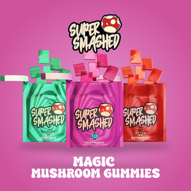 Magic Mushroom Gummies - Super Smashed